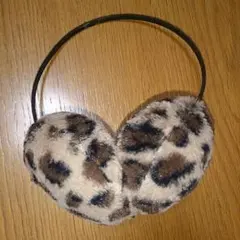 豹柄 イヤーマフラー