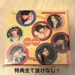 特典抜けなし　なにわ男子　HARD WORK ファミクラストア オンライン限定