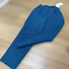 最終値下げ　新品　タグ付き　ミラオーウェン パンツ　テーパード　タックデザイン