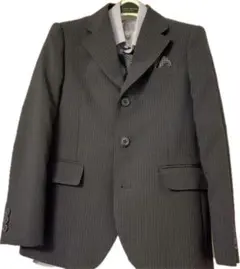 卒園式　入学式　子供用　ストライプスーツセット 130 男の子　男児