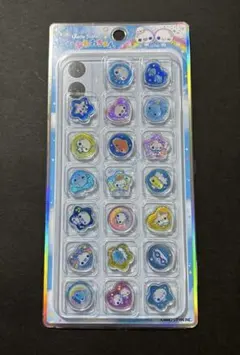 あわわちゃん　おはじきシール