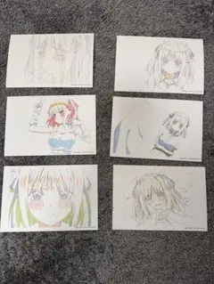 五等分の花嫁 ポストカード 6枚セット　中野ニ乃