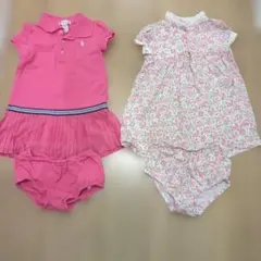 Ralph Lauren ベビーワンピース 2点セット 18M