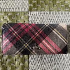 Vivienne Westwood チェック柄 長財布