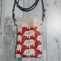 スマホポーチ　ポシェット