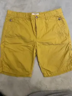 ZARA MAN マスタードショートパンツ