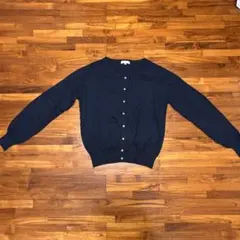 earth music & ecology ネイビー カーディガン M