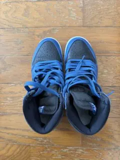 ナイキ ハイカットスニーカー 青/黒