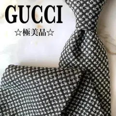 【期間限定】極美品 ネクタイ グッチ GUCCI G柄 シルク 即購入OK
