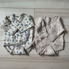 ベビー肌着セット 70-80cm かわいいクマ柄