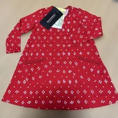新品・タグ付♪marimekko ベビー花柄ワンピース サイズ90のサムネイル