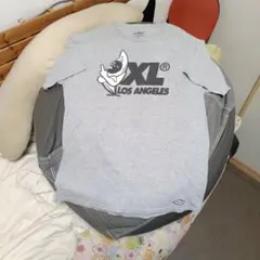 XLARGE ロゴdesignTシャツ グレー