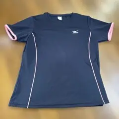 MIZUNO ＊ 半袖 Tシャツ ネイビーピンクのサムネイル