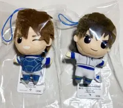 ダイヤのA 沢村栄純 御幸一也 ちょこんと！ぬいぐるみ マスコット セット AMNIBUS-日常使いできるアニメグッズの通販サイト-