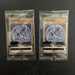 【新品未開封】青眼の白龍　ブルーアイズ · ホワイト · ドラゴン ２枚