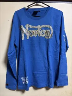 Norton 長袖カットソー　ロンT ブルーのサムネイル