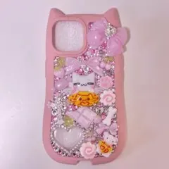 ドラえもん デコ iPhoneケース ピンク - メルカリ