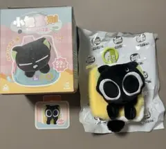 羅小黒戦記】シャオヘイ ぬいぐるみ ハグシリーズ ドーナツタイプ
