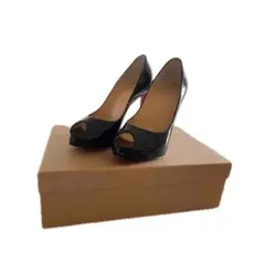 【未使用級】クリスチャンルブタン ハイヒール 黒 23.5cm定価145200円