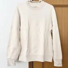 UNIQLO ベージュ クルーネック トレーナー S
