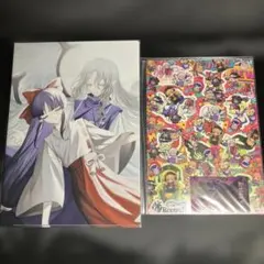 希少 暁Records 10周年記念グッズ4点ファイル、下敷、カード、ステッカー