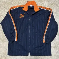 PUMA プーマ ジャージ上下セット プージャ Y2K 平成 日本製 オレンジ 美品PUMAトラックジャケットS〜Mジャージセット上下y2kオレンジ廃盤