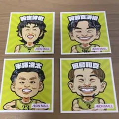 仙台89ers 来場者特典ステッカー　♡4枚セット♡