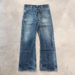リーバイス517 Levis W34 ブルーデニム 青 フレア 古着 15768