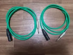 CANARE L4E6S XLR(オス)-TS フォン ケーブル 2m 2本のサムネイル