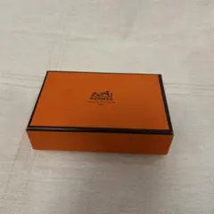 【空箱】HERMES エルメス　オレンジ ギフトボックス 小型