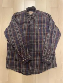 Woolrich ウールリッチ チェック柄 シャツ コットン XL