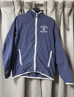 ルースイソンブラ ネイビー フルジッパー フード付きジャケット S