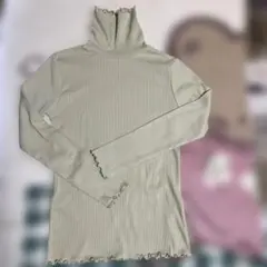 長袖　カットソー　M