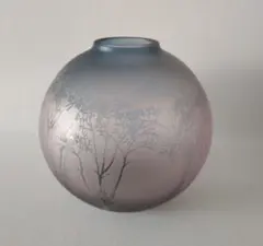 北一硝子　花瓶　北一ガラス　未使用