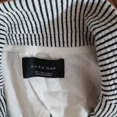 ZARA MAN ストライプ ブレザー Mサイズ、未使用、女性ならL