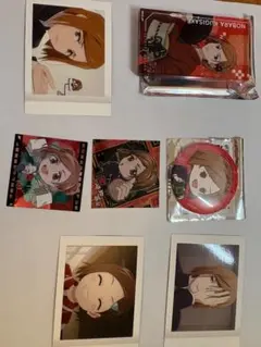 呪術廻戦 釘崎野薔薇 グッズセット 缶バッジ ステッカー ポラロイド