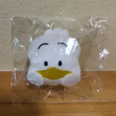 はぴだんぶい　つかまり　ぬいぐるみバッジ　あひるのペックル