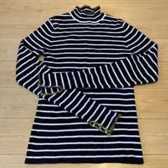 ボーダー　ニット　ニコアンド