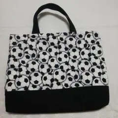 ハンドメイド　レッスンバック　サッカーボール