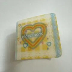 ガチャガチャ ミニ プロフィール帳