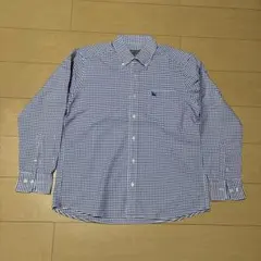 Eddie Bauer ポケット 長袖 BDシャツ ギンガムチェック M