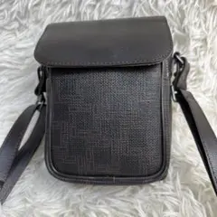 美品 ダンヒル ブラウン フラップ式ショルダーバッグ カメラバッグ
