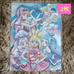 クリアファイル：キミとアイドルプリキュア♪ 2枚