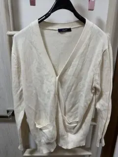 スクールカーディガンホワイト