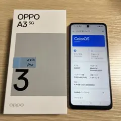2026年最新】機種名：OPPO A3 5G スマートフォン本体の人気アイテム