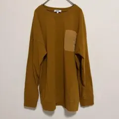 AIGLE ブラウン Lサイズ 長袖カットソー 美品