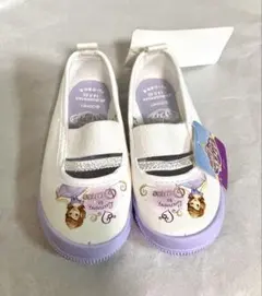 タグ付き新品 ムーンスター Disney プリンセスソフィア 上履き14.0㎝