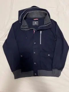 BEAMS HEART フード付きジャケット M ネイビー