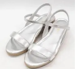 Sesto シルバー ストラップサンダル