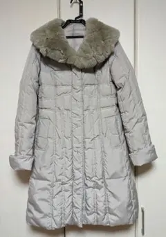 ファー付　ダウンコート　美品